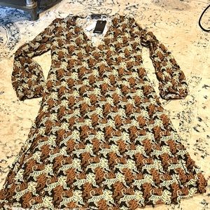 Ottodame Anthropologie tiger dress